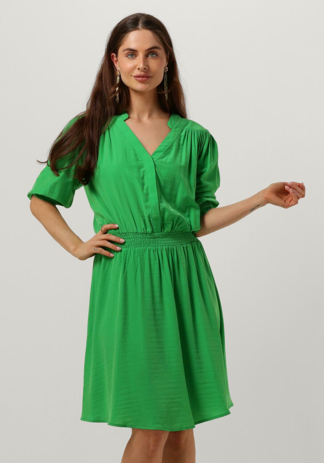 groene minus mini jurk ayame short dress