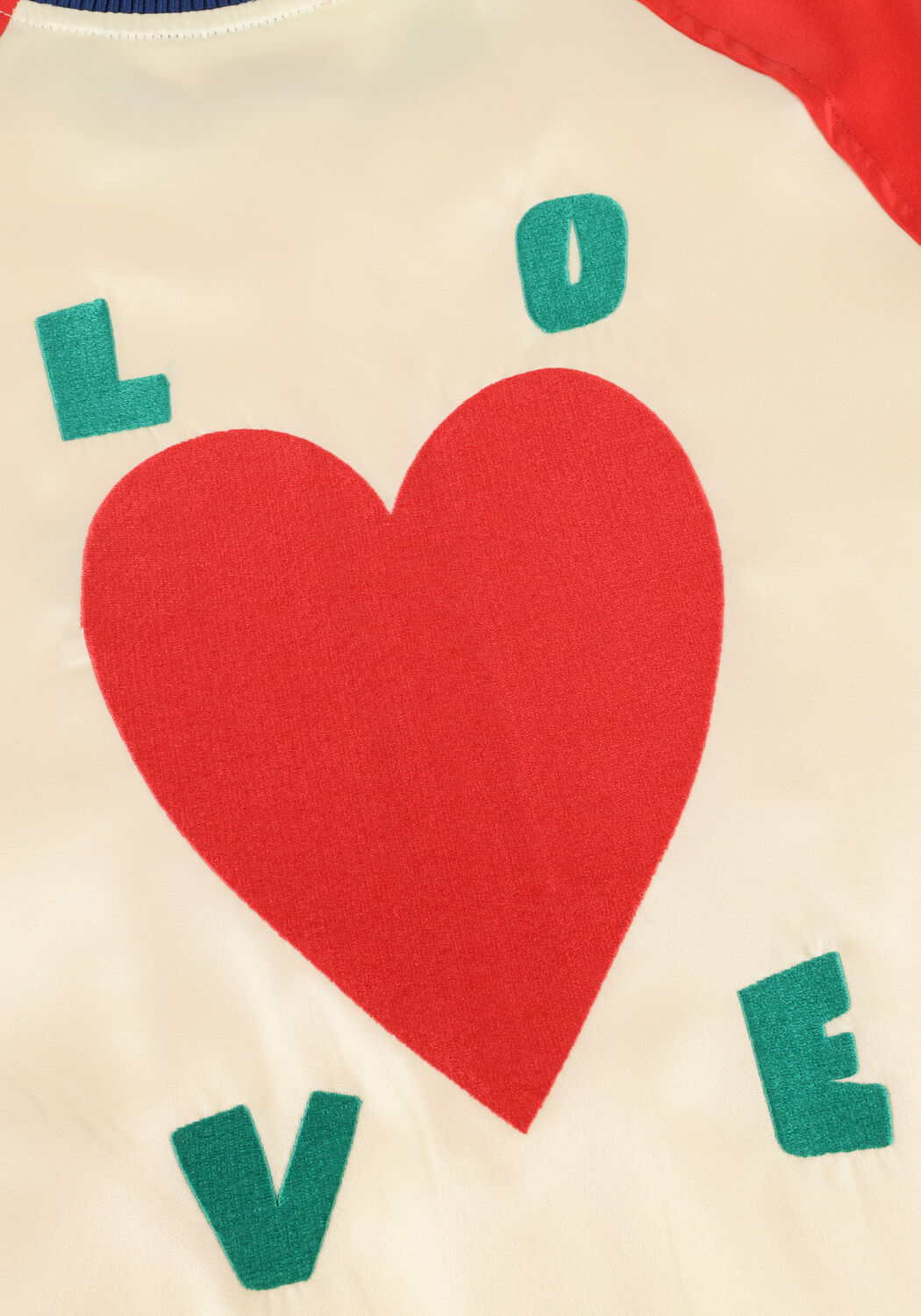 Rode Jelly Mallow Jack LOVE ZIP-UP JACKET - large