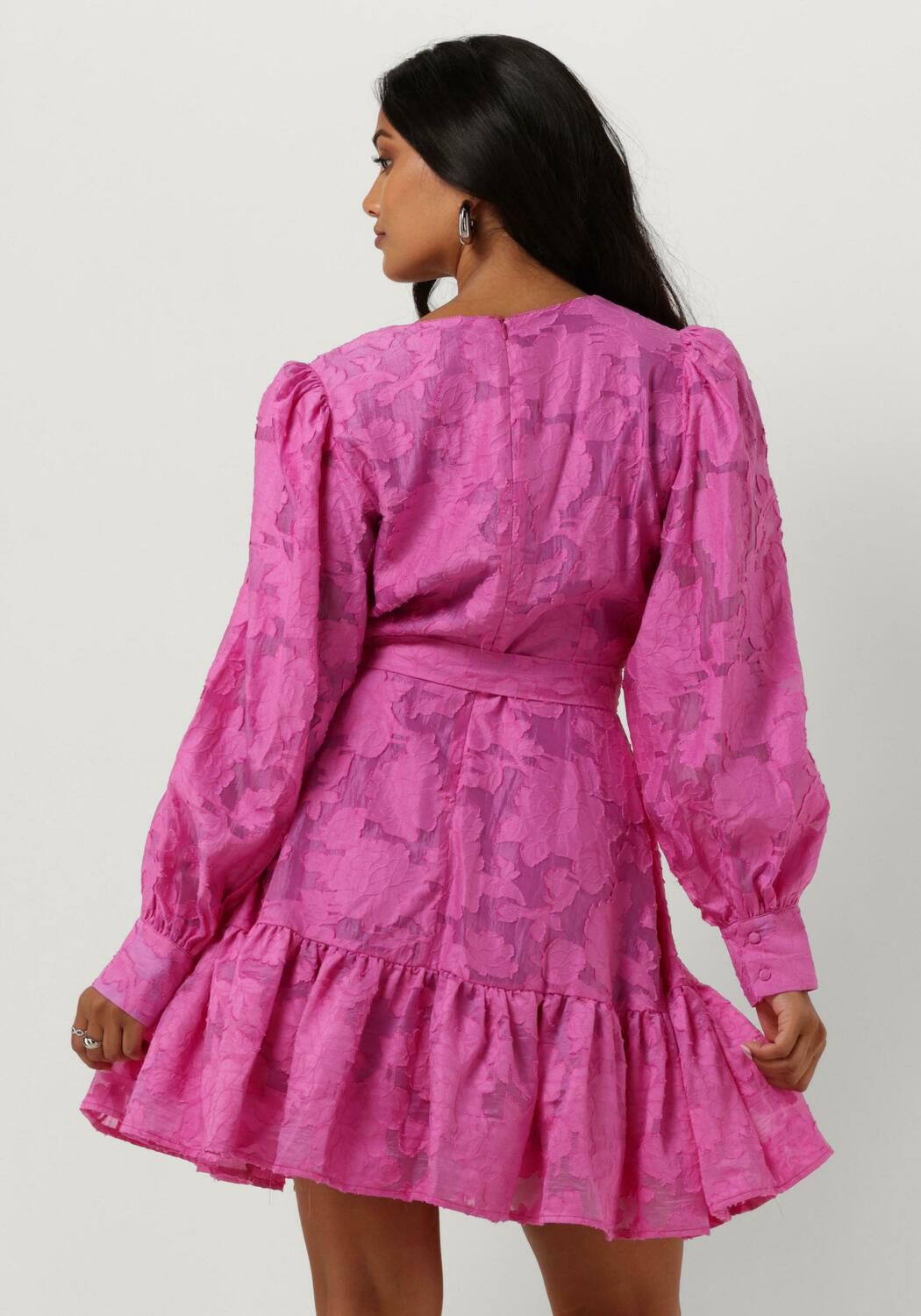 SELECTED FEMME Dames Jurken Slfcathi-sadie Short V-neck Dress Roze