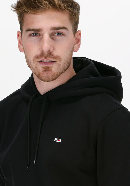 Zwarte TOMMY JEANS Sweater TJM REGULAR FLEECE HOODIE - large