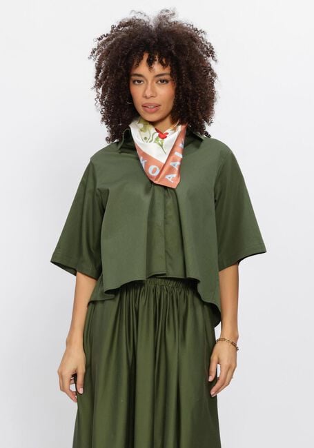 Donkergroene EST'SEVEN Blouses ALIJAH BLOUSE RNBW - large