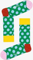 Groene HAPPY SOCKS Sokken STRIPE DOT - medium
