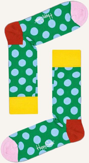 Groene HAPPY SOCKS Sokken STRIPE DOT Groene HAPPY SOCKS Sokken STRIPE DOT - large