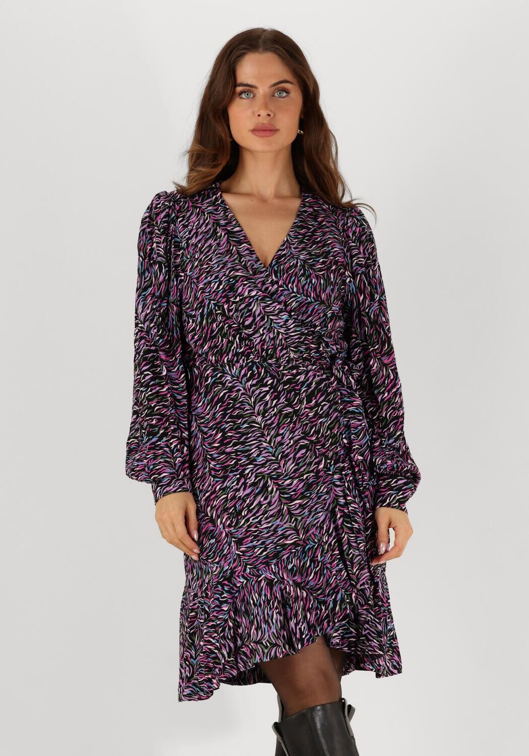 Freebird Kleurrijke Mini Jurk Rowenda Stijl Multicolor Dames