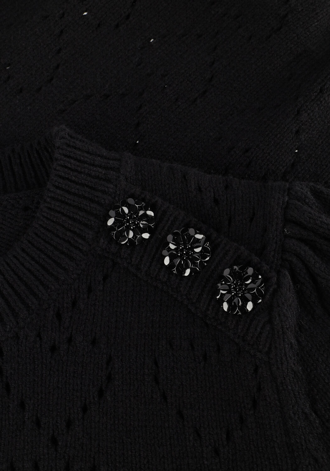 Zwarte FABIENNE CHAPOT Trui DIANNA SS PULLOVER - large