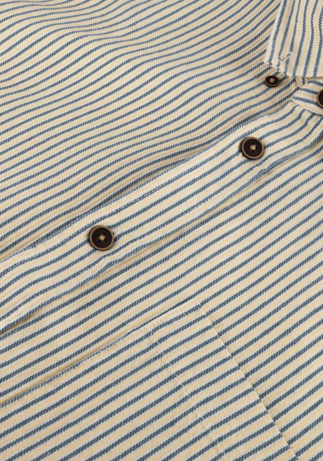 Zand ANERKJENDT Casual overhemd AKKONRAD L/S STRIPE SHIRT - large