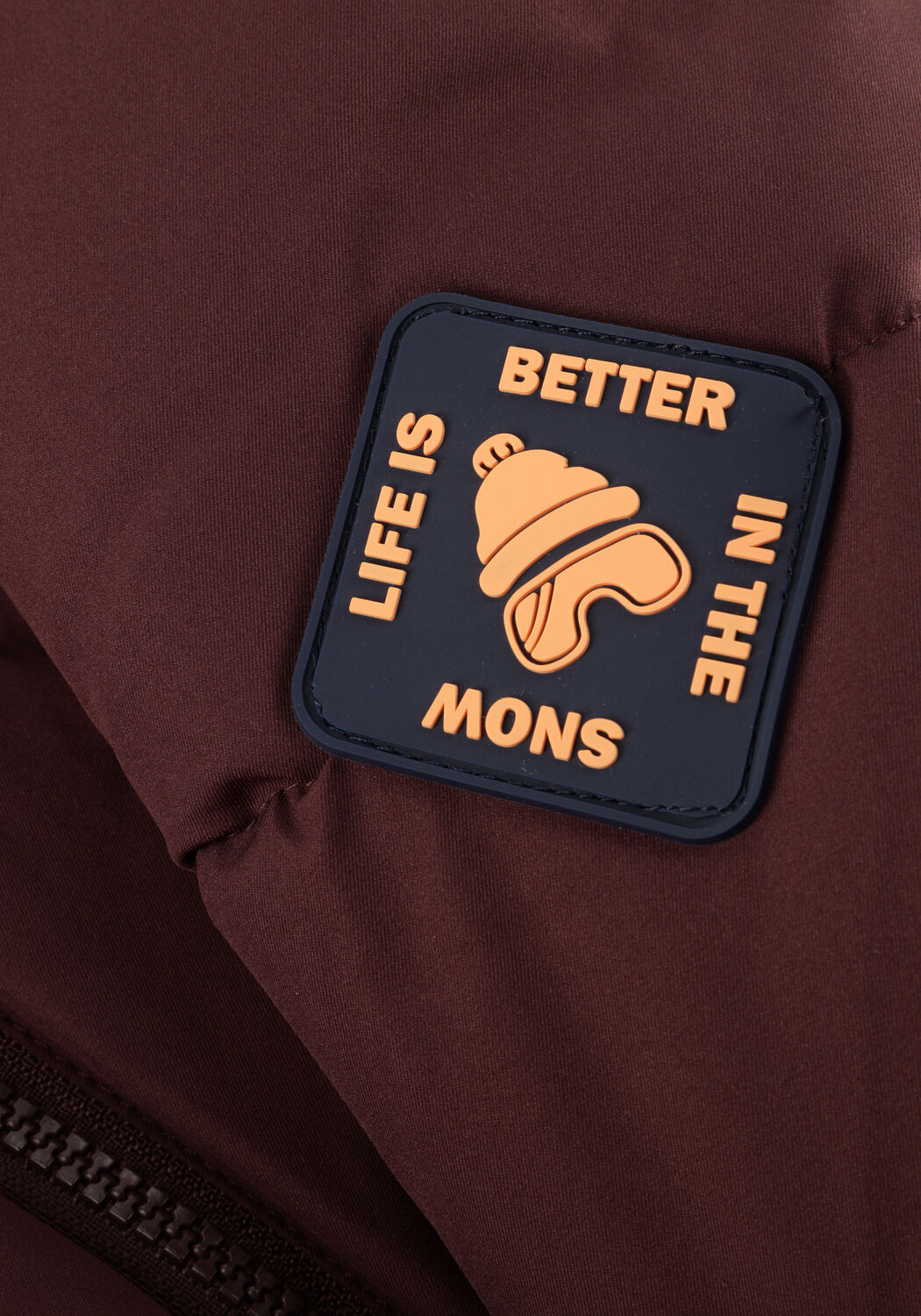 Bruine Z8 Gewatteerde jas DAVION - large