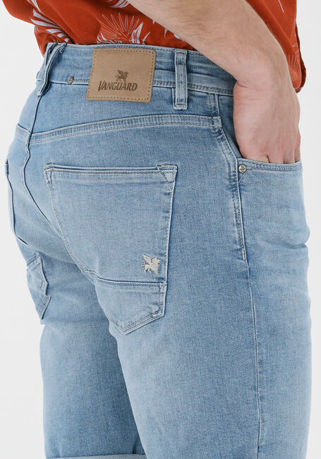 Blauwe VANGUARD Jeans V7 RIDER SHORTS DENIM SHORTS - large