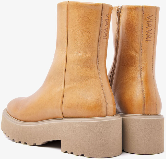 Cognac VIA VAI Vachtlaarzen BOBBI MELLOW - large