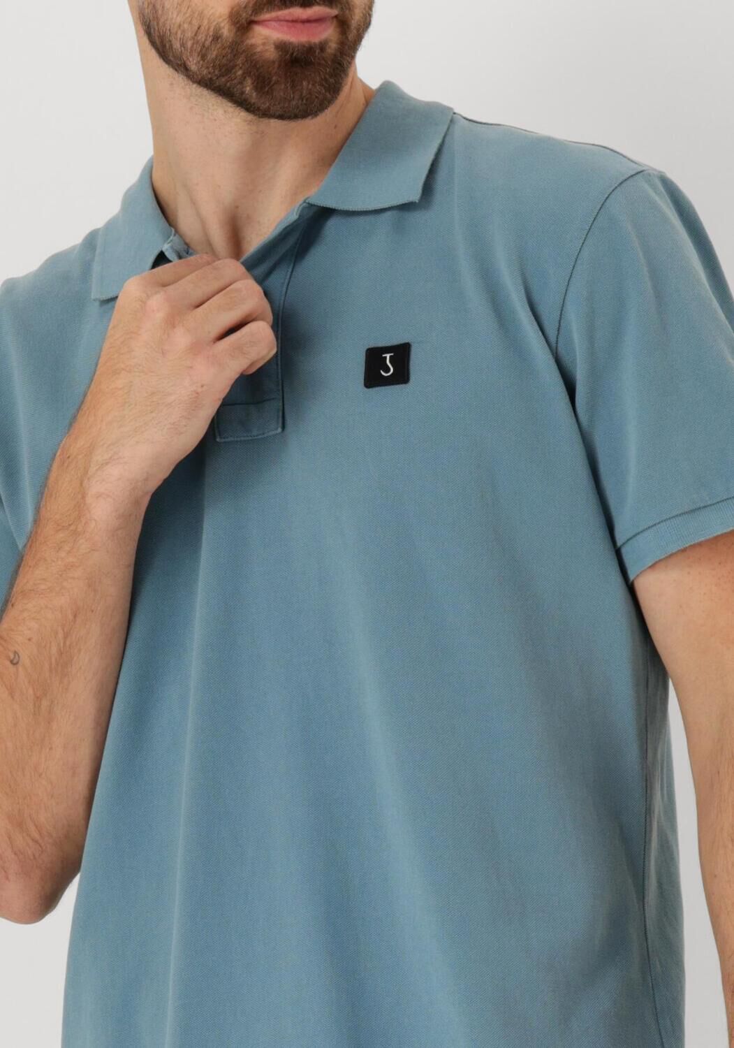 BUTCHER OF BLUE Heren Polo's & T-shirts Army Pique Polo Blauw