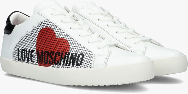 Witte LOVE MOSCHINO Lage sneakers JA15422 - large