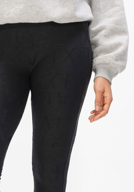 Zwarte ALIX THE LABEL Broeken LADIES KNITTED ALIX JACQUARD LEGGING - large