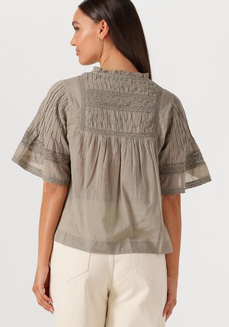 Groene NEO NOIR Blouses SIAMA S VOILE BLOUSE - large
