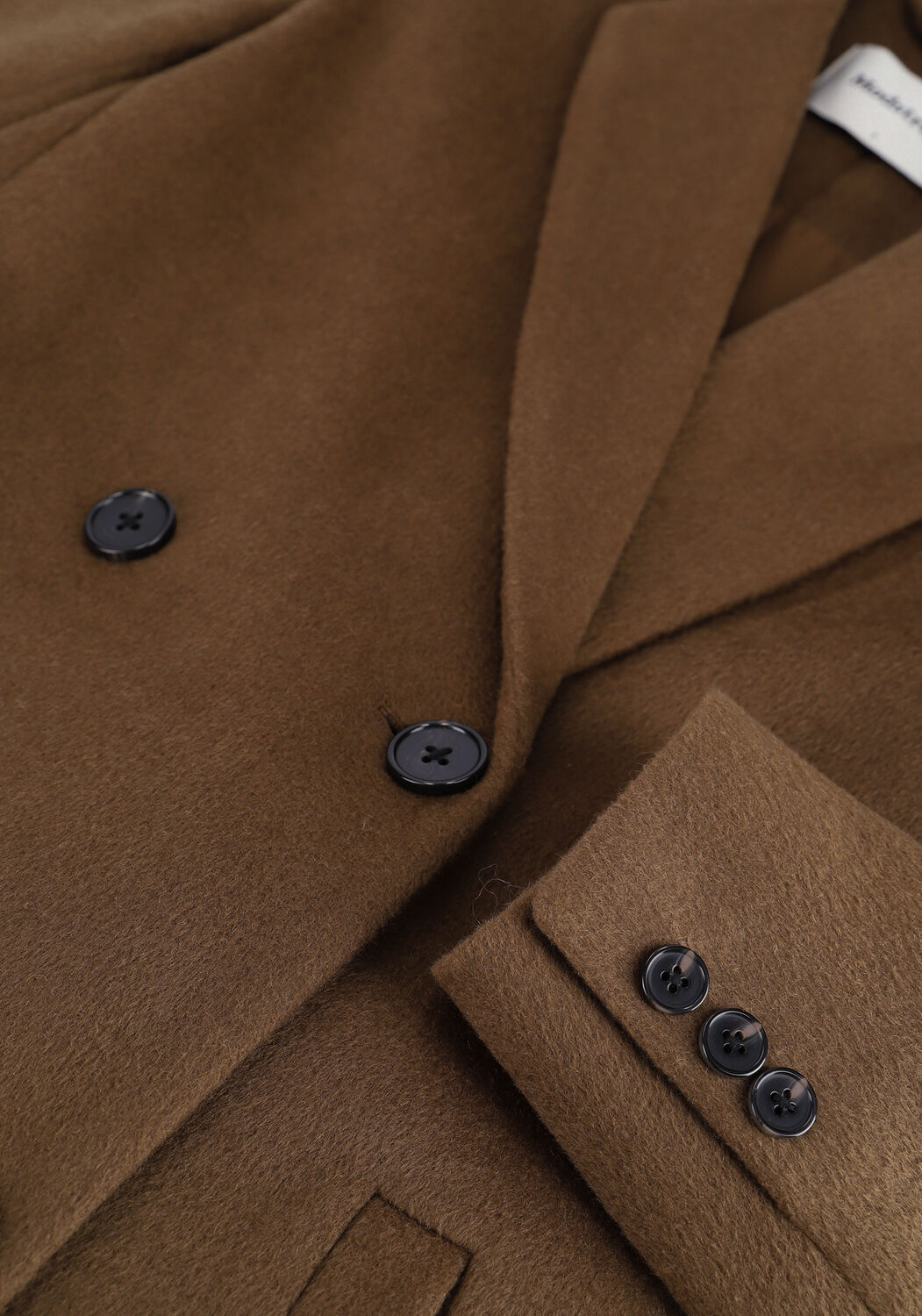 Bruine MODSTR&Ouml;M Mantel ODELIA LONG COAT - large
