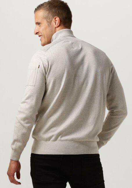 Lichtgrijze PME LEGEND Coltrui TURTLENECK COTTON ELITE KNIT - large
