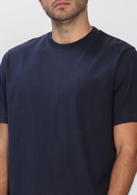 Donkerblauwe LES DEUX T-shirt BEN ARTIST T-SHIRT - large