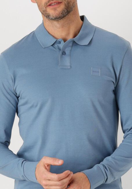 Lichtblauwe BOSS ORANGE Polo PASSERBY - large