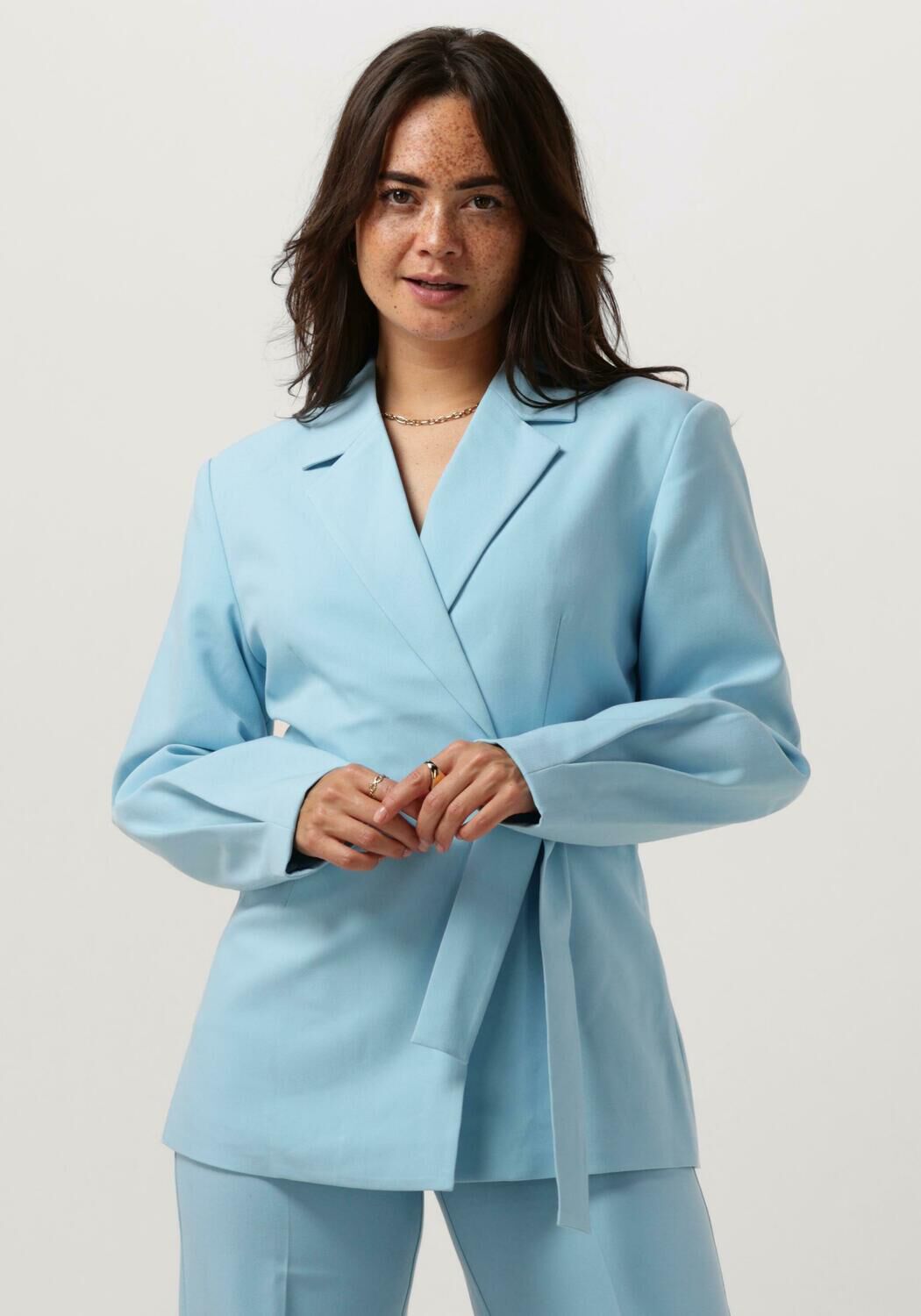 ENVII Dames Blazers Enpossum Blazer 6797 Lichtblauw