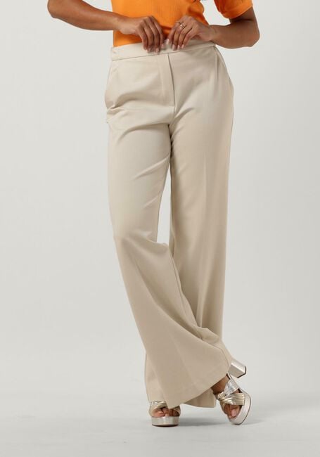 Beige BEAUMONT Pantalon PANTS WIDE FLARE DOUBLE JERSEY - large
