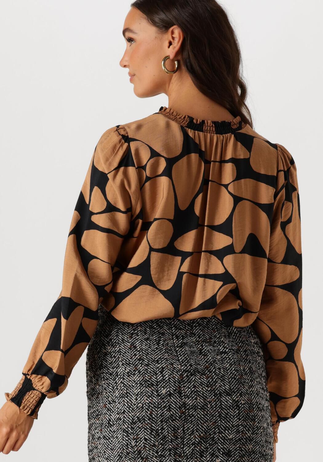 INWEAR Dames Blouses Mettaiw Blouse Bruin