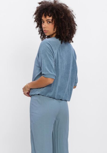 Lichtblauwe BY-BAR Top NEVA SLUB TOP - large