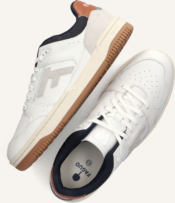 Witte FAGUO Lage sneakers URBAN 1  BASKETS Witte FAGUO Lage sneakers URBAN 1  BASKETS - large