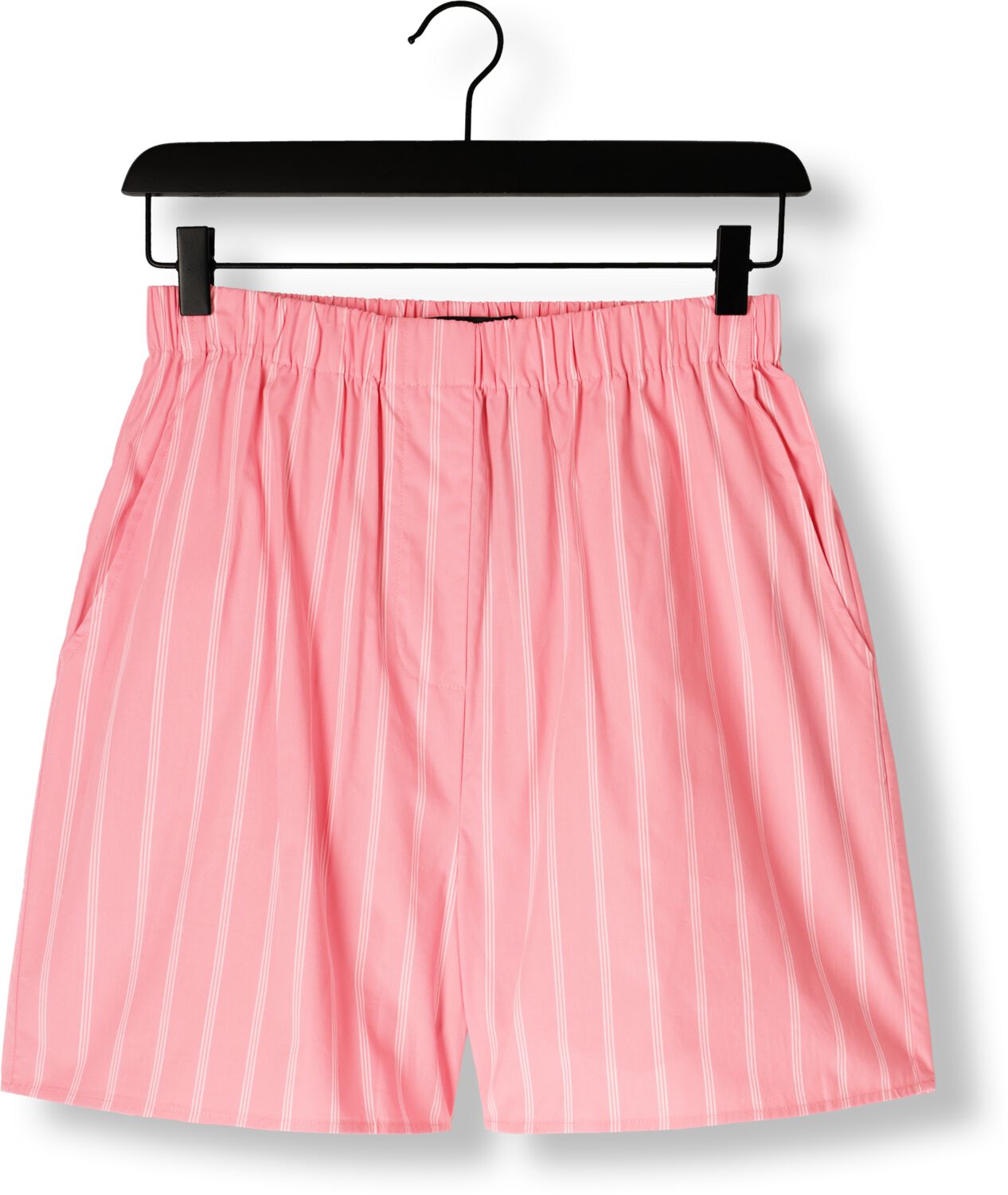 WITHBLACK Dames Broeken Wblgunilla Stripe Shorts Lichtroze