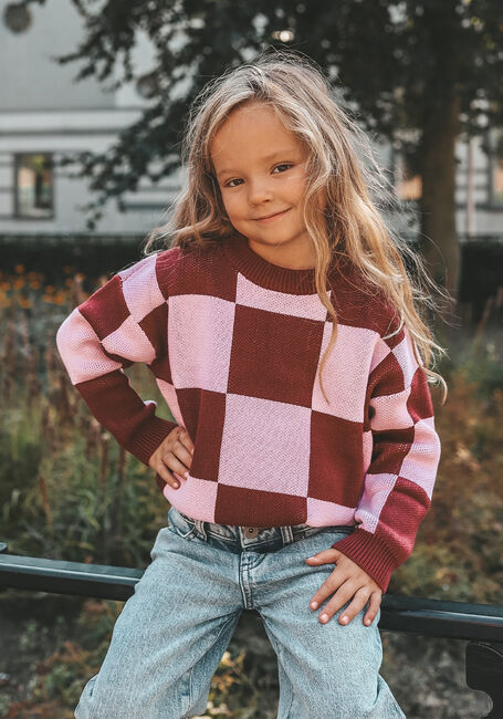 Bordeaux YOUR WISHES Trui KNIT MONTANA - large