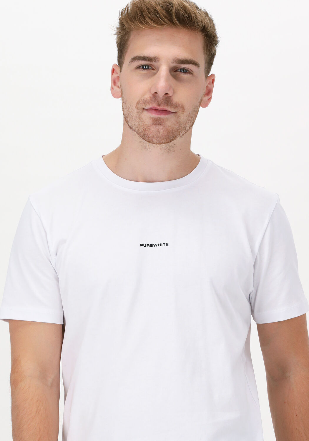 Pure white shirt heren best sale