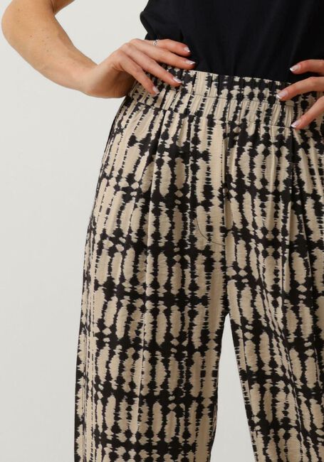Zwarte BY-BAR Wijde broek BENJI TIE DYED PANT - large