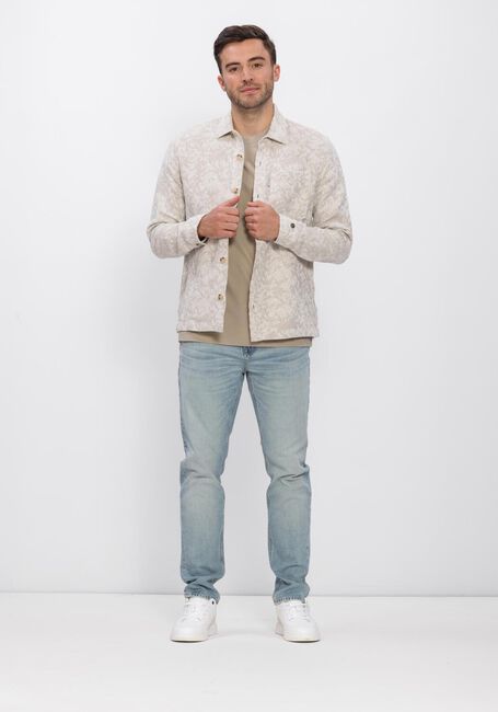 Witte CAST IRON Overshirts LONG SLEEVE SHIRT JACQUARD 2 TONE - large