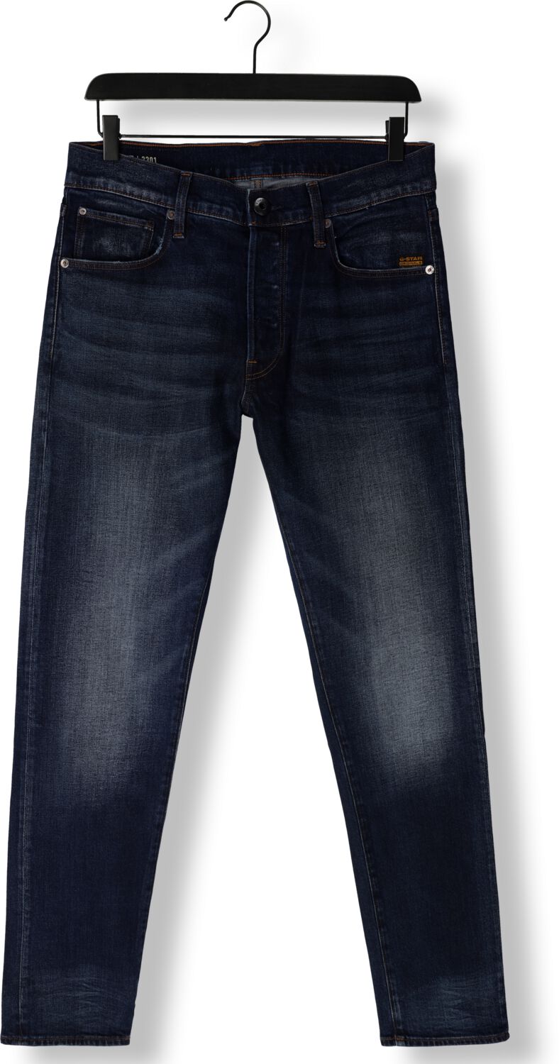 G-STAR RAW Heren Jeans 3301 Slim Blauw