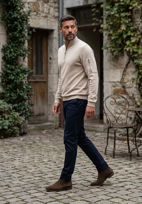 Beige SAINT STEVE Trui AXEL-S - large
