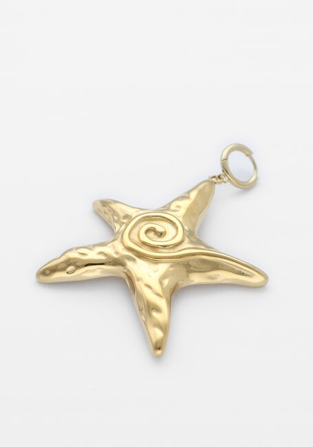 Goudkleurig BONNIE STUDIOS Bedels GOLD STAR PENDANT - large