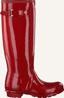 Rode HUNTER Regenlaarzen WOMENS ORIGINAL TALL - medium
