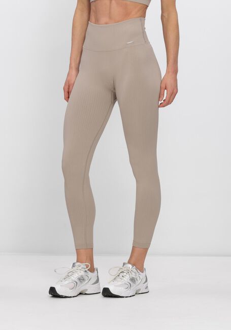 Donkergrijze AIM'N Broeken RIBBED SEAMLESS TIGHTS - large