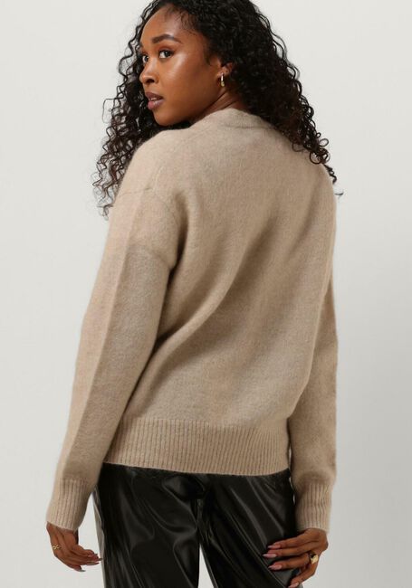 Beige SECOND FEMALE Vest BROOKLYN KNIT CARDIGAN - large