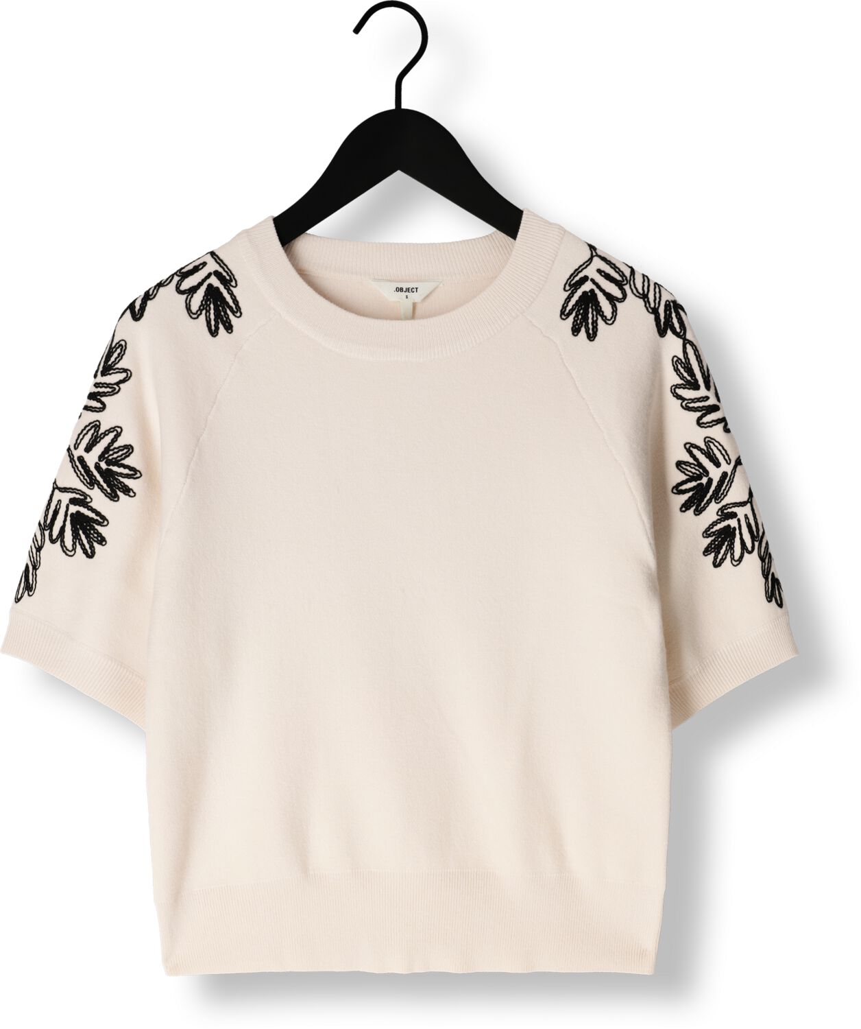OBJECT Dames Tops & T-shirts Objrashia Knit 2 4 Re Pullover Zand