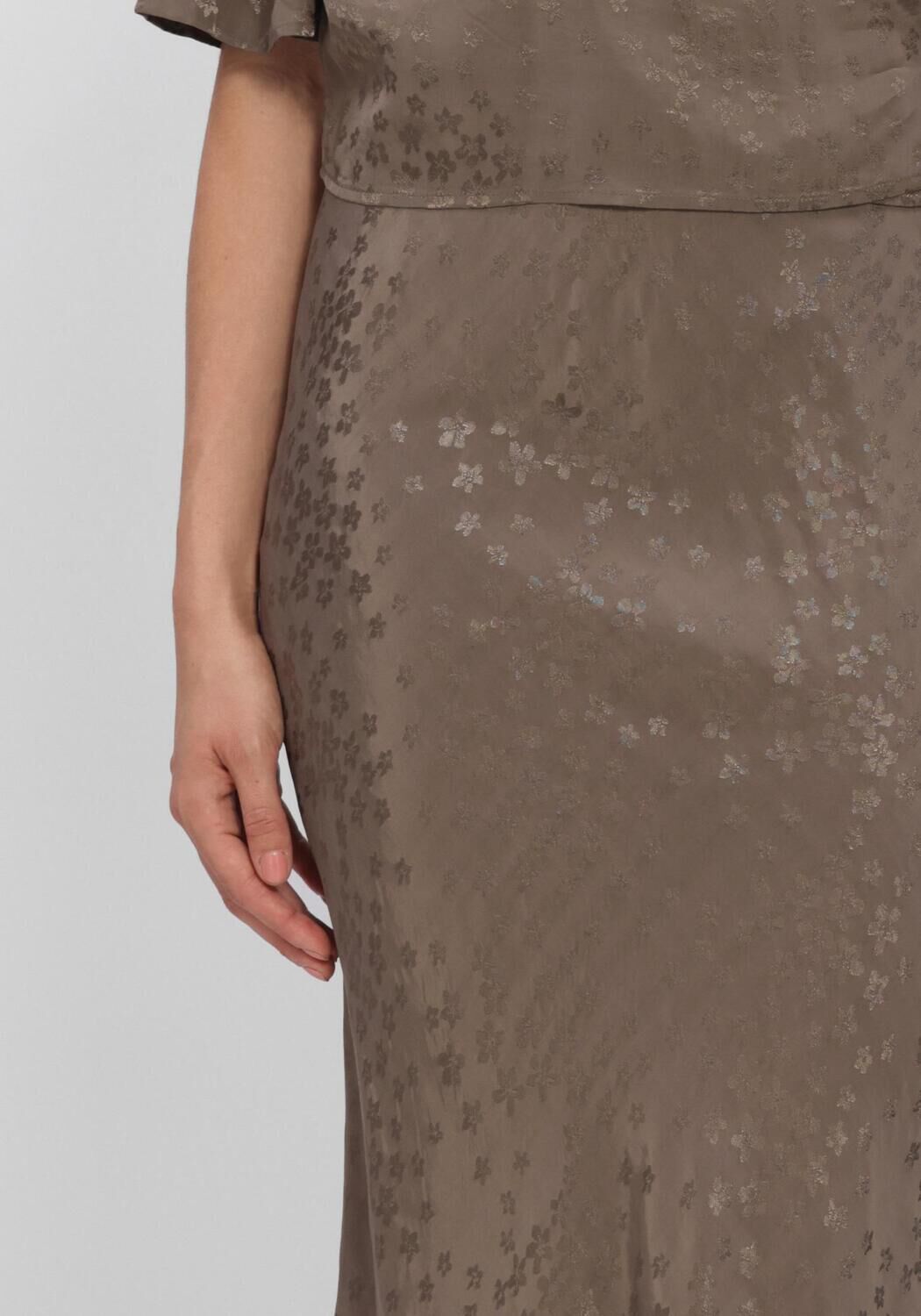 Beige OBJECT Midirok OBJBELA HW MAXI SKIRT - large
