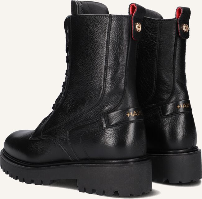 Zwarte HABOOB Enkellaarsjes P7338 Zwarte HABOOB Enkellaarsjes P7338 - large