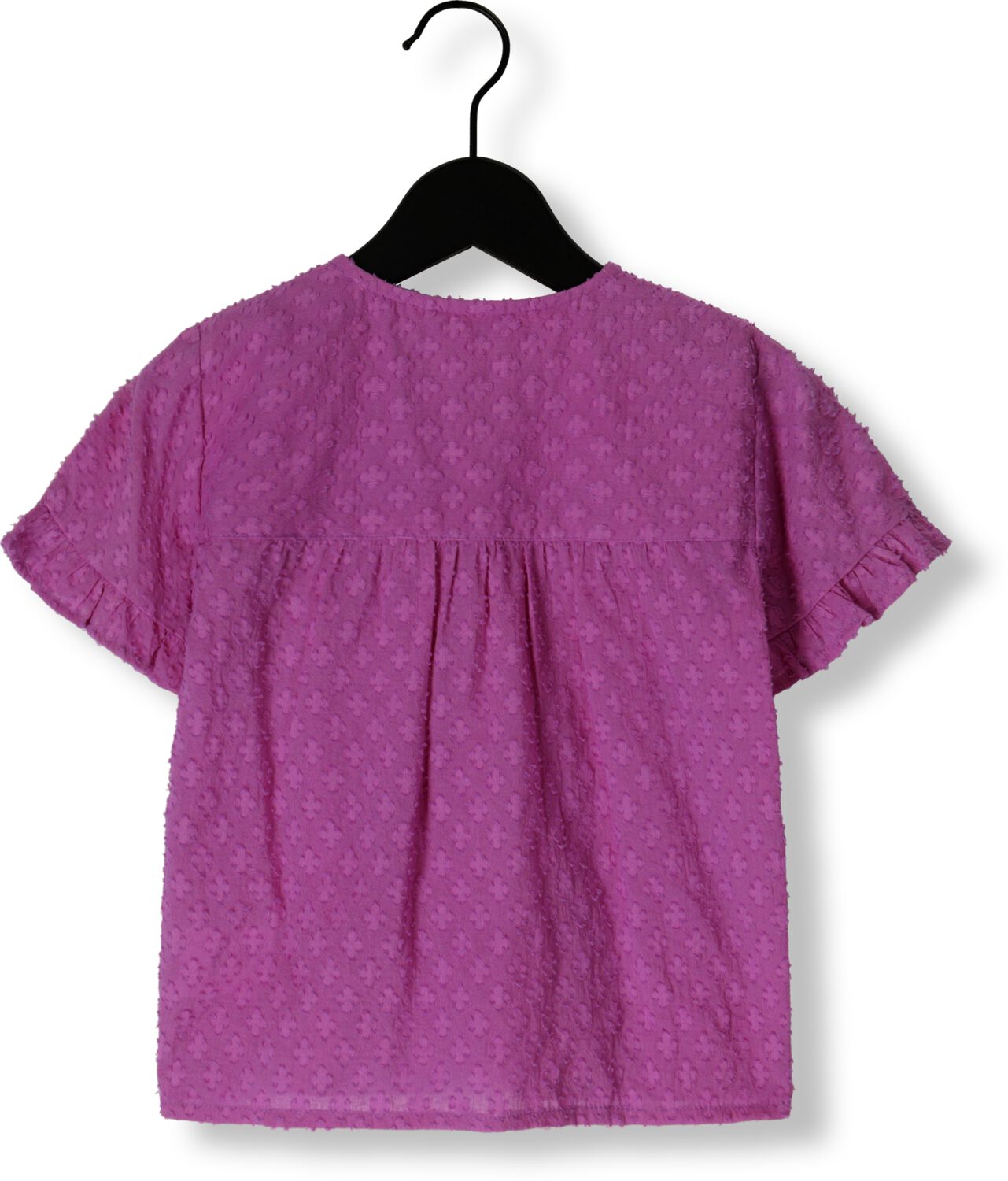 DAILY7 Meisjes Tops & T-shirts Shirt Embroiderie Paars