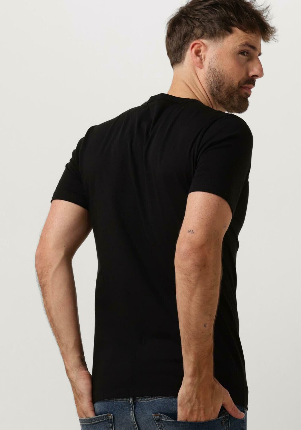 Boss Black Heren Polo's & T-shirts Tshirtrn 2p Modern - Zwart, foto 3