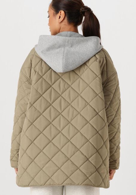 Khaki WITHBLACK Gewatteerde jas WBLMILANA QUILTED JACKET - large
