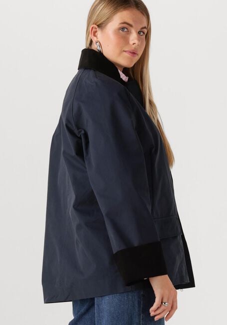 Donkerblauwe NEO NOIR Jack ANASTACIA CORD JACKET - large