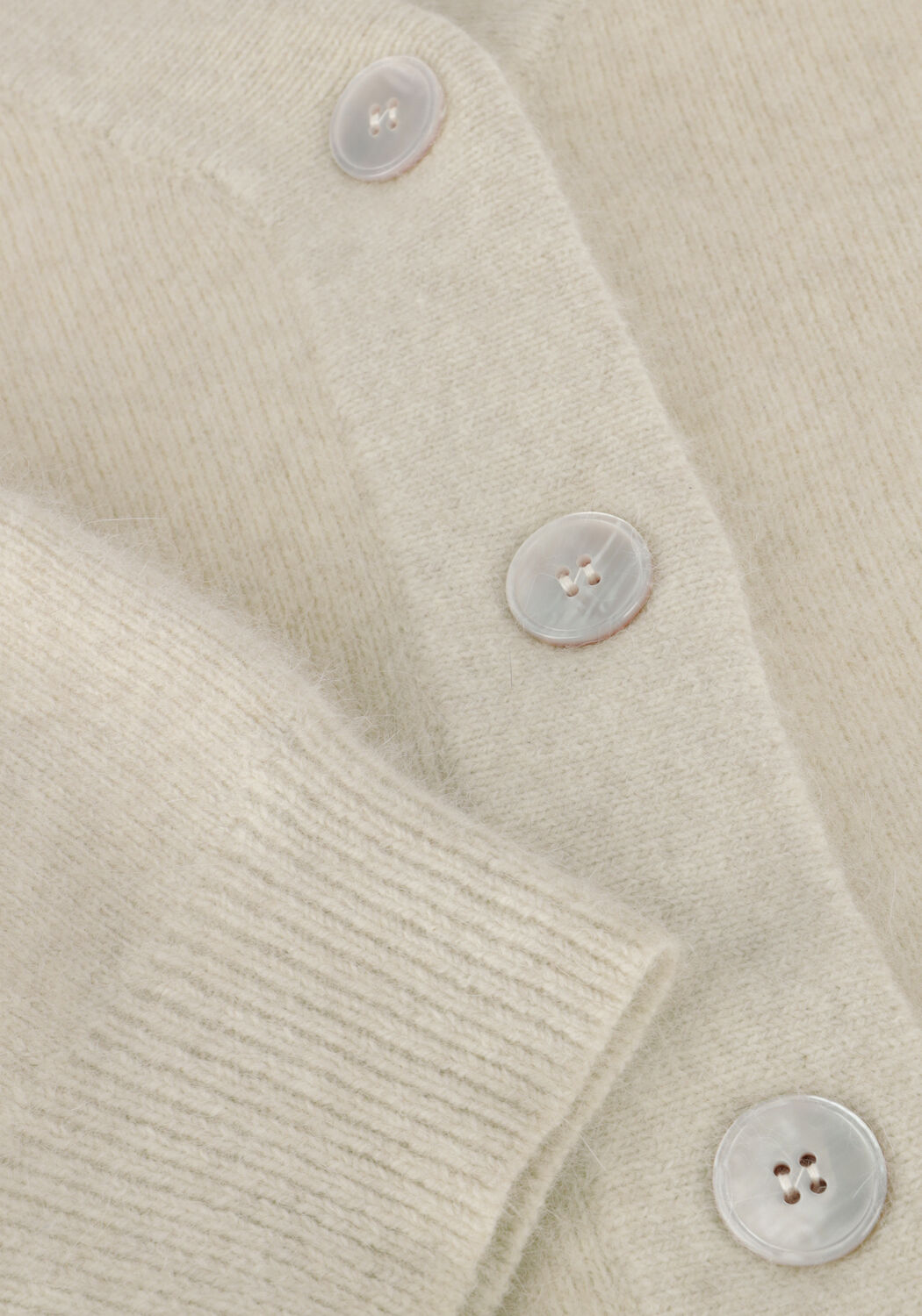 Beige NUKUS Vest MAGDA CARDIGAN - large