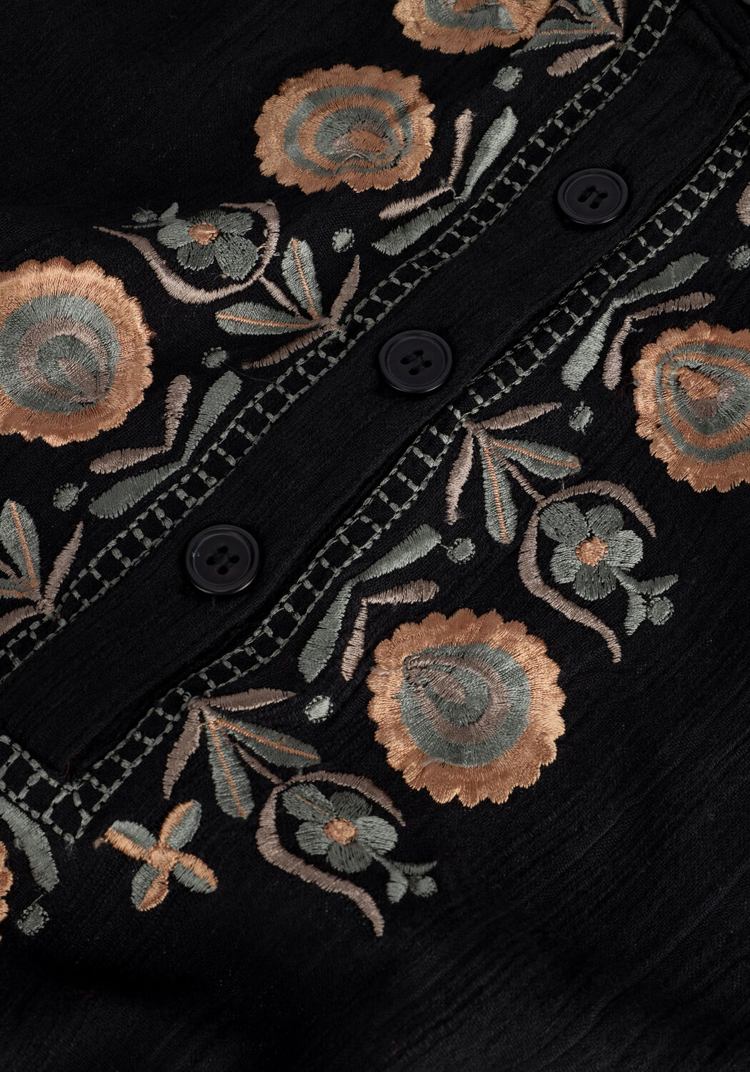 Zwarte ANTIK BATIK Blouses IGOR BLOUSE - large