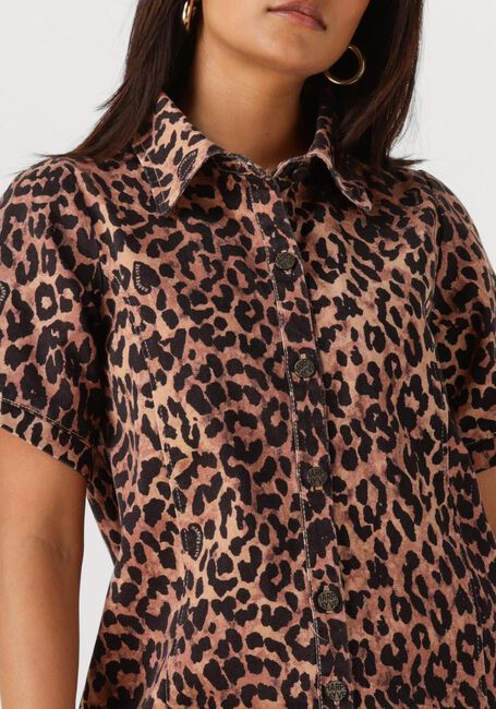 Bruine HARPER & YVE Mini jurk SARAH-DR - large