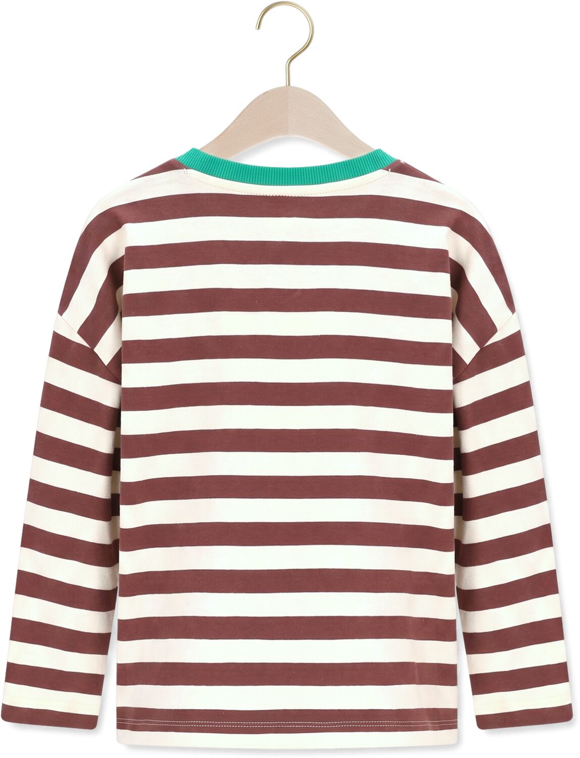 THE NEW CHAPTER Jongens Polo's & T-shirts Lou Longsleeve Bordeaux