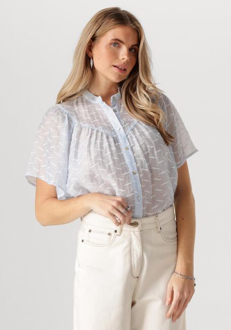 Lichtblauwe NUKUS Blouses BIANCA BLOUSE - large