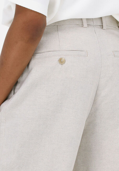 Beige VANILIA Wijde broek REGULAR CHIC LINNEN PANTS - large
